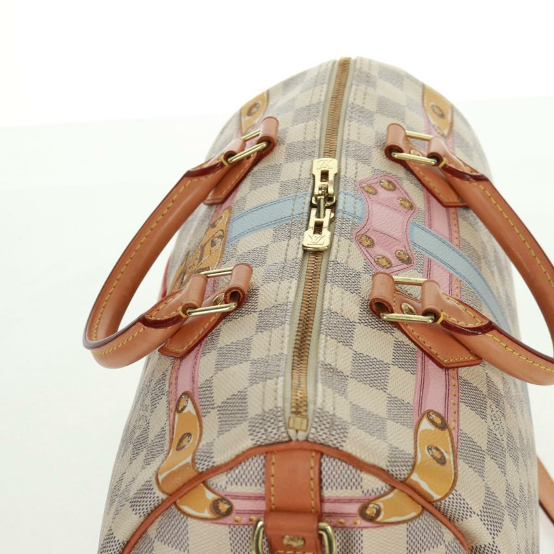 【日本直送】路易威登 Tahiti Summer Trunk Speedy Bandouliere 30 N41063 Auth 165214SAV-6