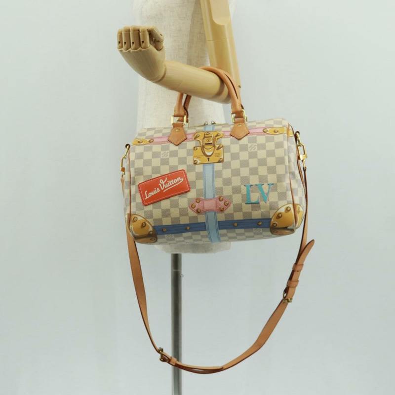 【日本直送】路易威登 Tahiti Summer Trunk Speedy Bandouliere 30 N41063 Auth 165214SAV-29