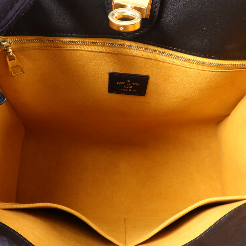 LOUIS VUITTON 牛皮皮革On My Side MM金扣手挽肩背兩用袋-4