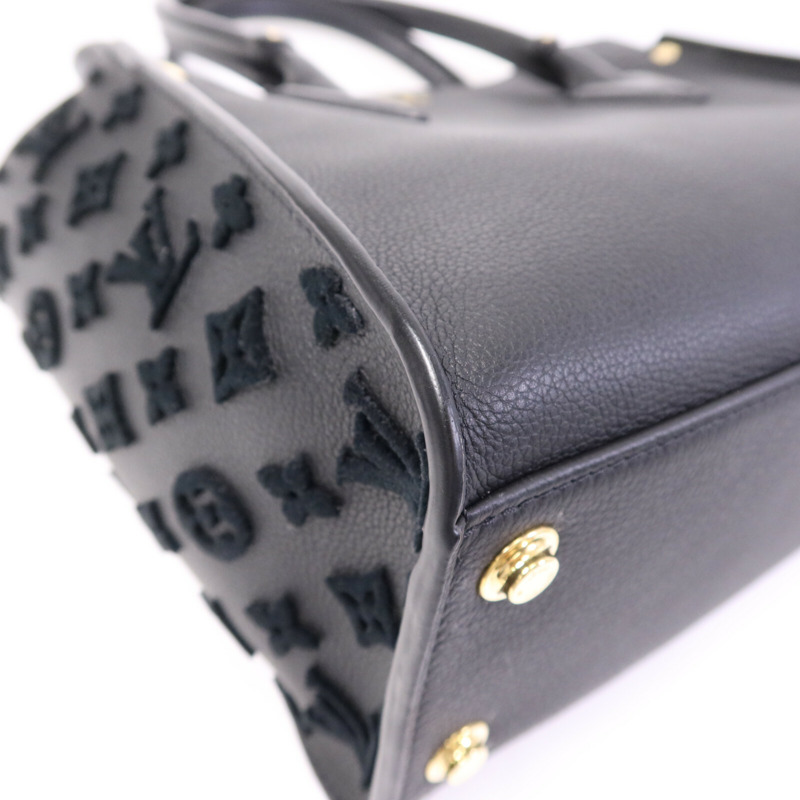 LOUIS VUITTON 牛皮皮革On My Side MM金扣手挽肩背兩用袋-12