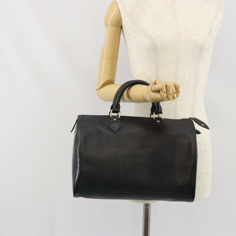 【日本直送】路易威登 Epi Speedy 30 手提包 Noir 黑色 M43002 LV 正品 171715A-21