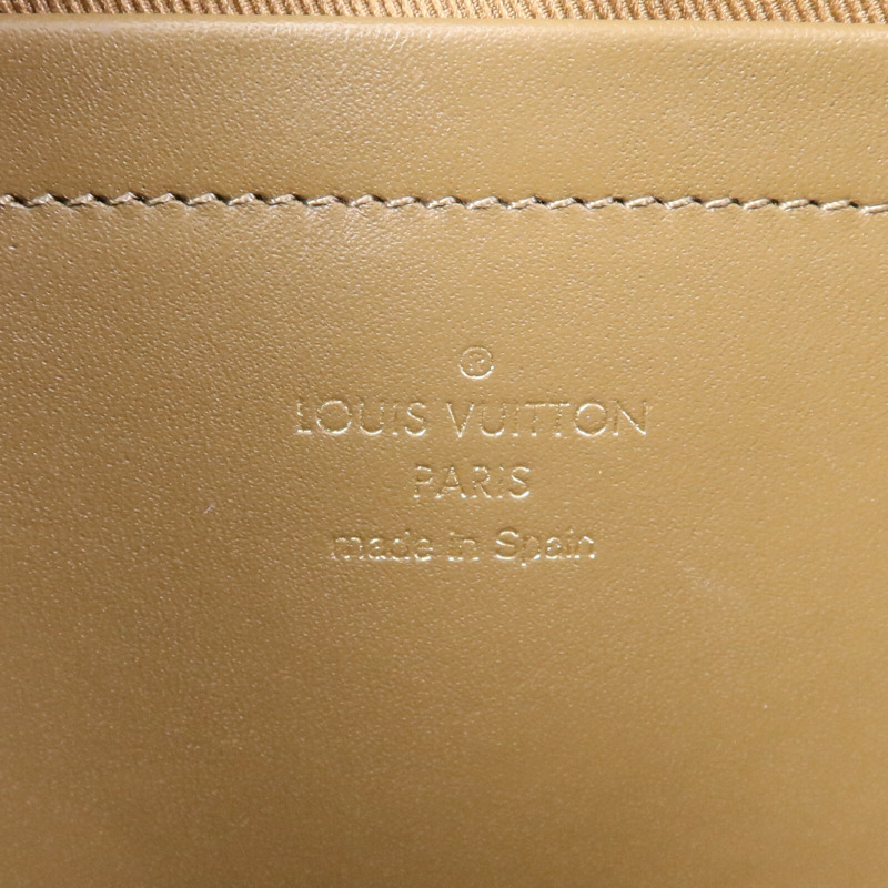 LOUIS VUITTON Monogram Utility金扣手挽肩背兩用袋棕色-5