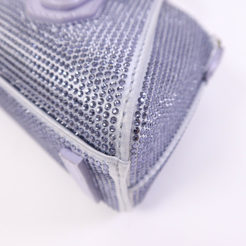 GIVENCHY 牛皮皮革/緞面/鑽石Mini Antigona Stretch銀扣手挽肩背兩用袋-11