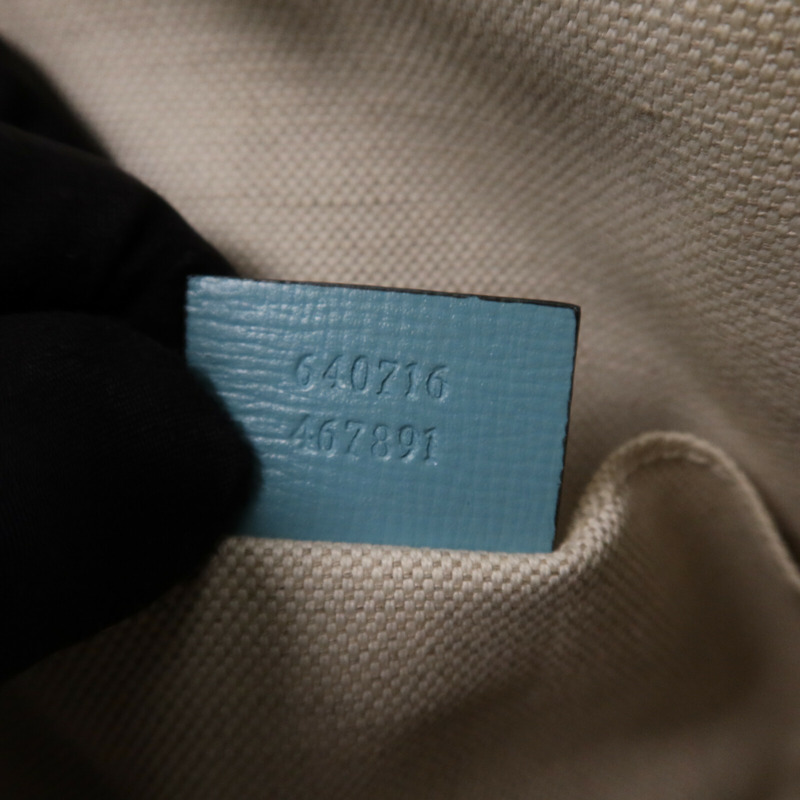 GUCCI 藤料/牛皮皮革 Horsebit 1955金扣手挽肩背兩用袋-7