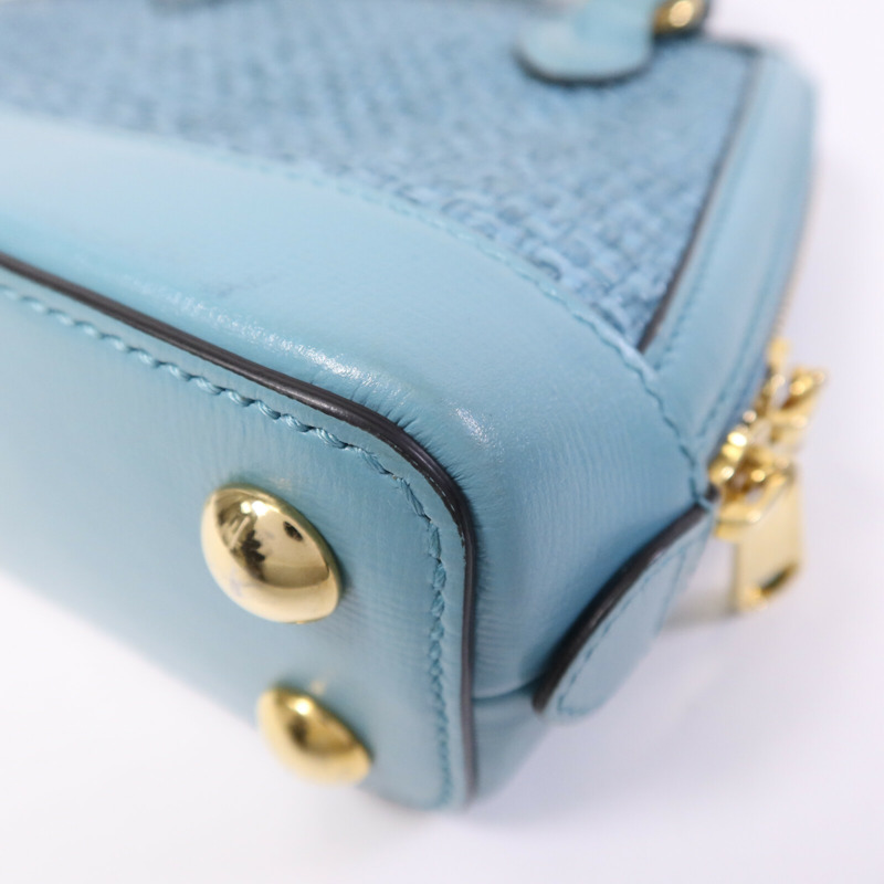 GUCCI 藤料/牛皮皮革 Horsebit 1955金扣手挽肩背兩用袋-12