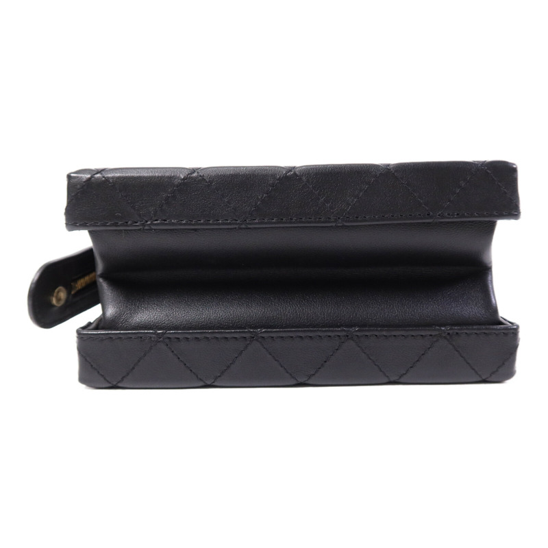 CHANEL 牛皮皮革Vanity Case金扣手挽肩背兩用袋-3