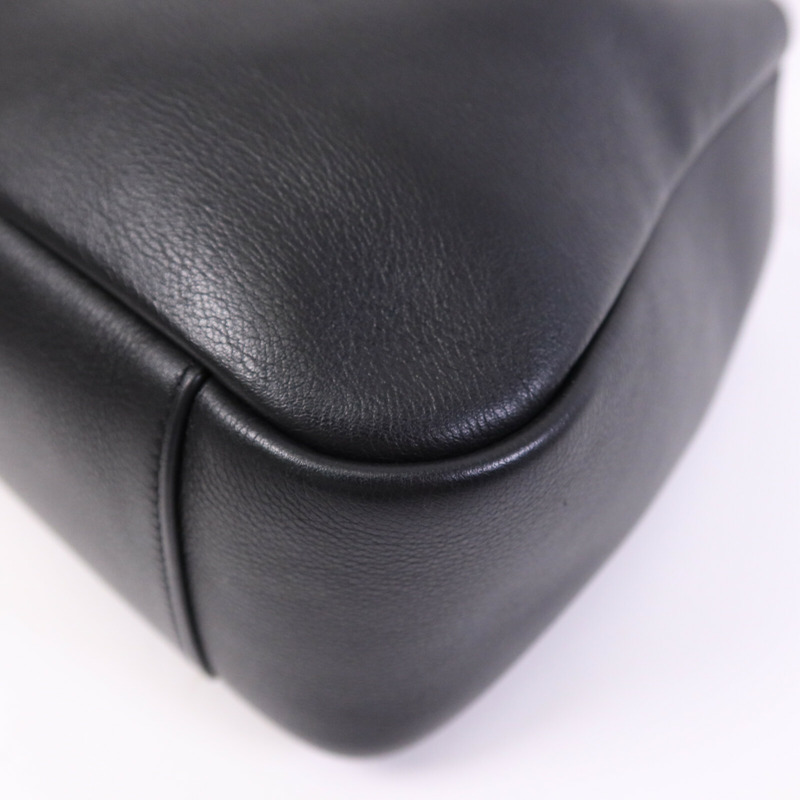 YVES SAINT LAURENT 牛皮皮革YSL LE5 Shoulder Bag金扣肩背袋-10