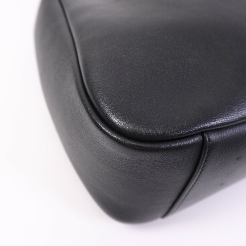 YVES SAINT LAURENT 牛皮皮革YSL LE5 Shoulder Bag金扣肩背袋-11