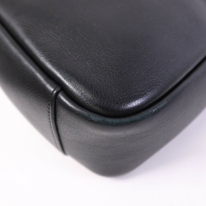 YVES SAINT LAURENT 牛皮皮革YSL LE5 Shoulder Bag金扣肩背袋-12