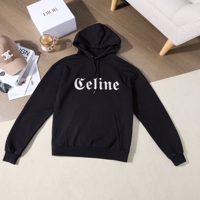 ❤️CELINE 男女同款 Logo連帽衫-1