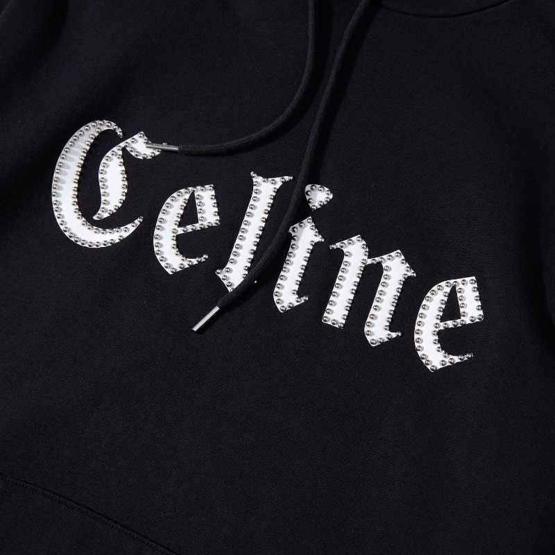 ❤️CELINE 男女同款 Logo連帽衫-3