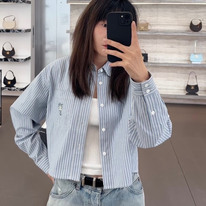 ❤️CELINE 25年新款 短款襯衫-2