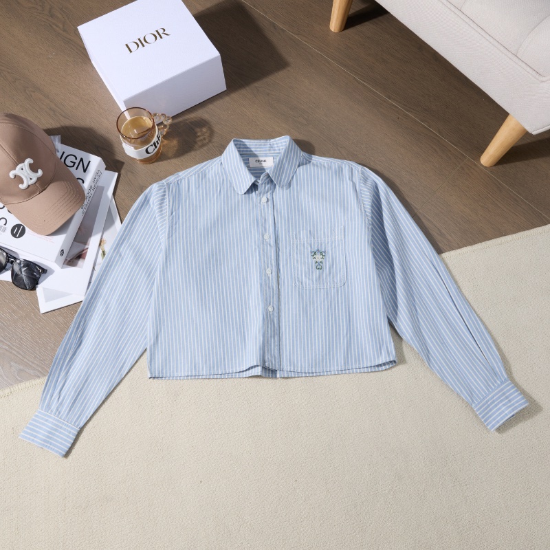 ❤️CELINE 25年新款 短款襯衫-3