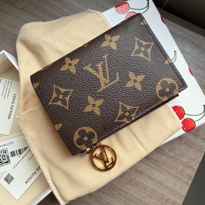 村上隆 Louis Vuitton 櫻桃 短財 短夾 新款-3