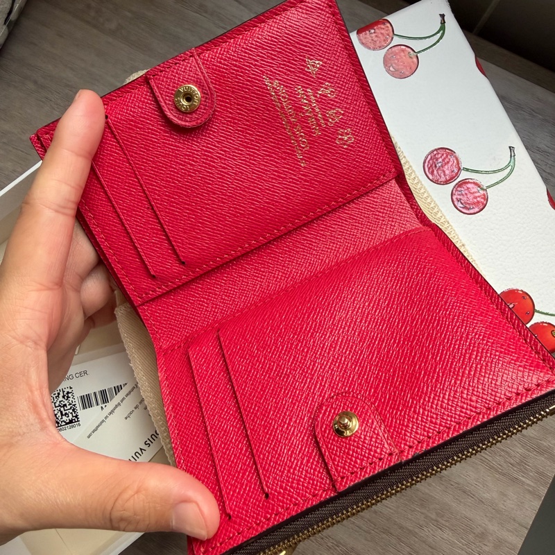 村上隆 Louis Vuitton 櫻桃 短財 短夾 新款-4