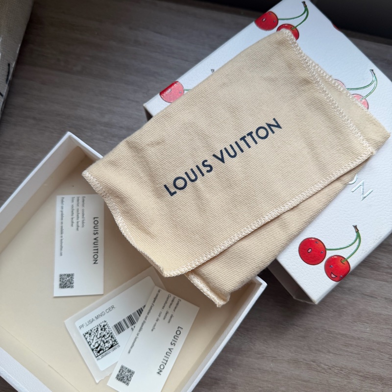 村上隆 Louis Vuitton 櫻桃 短財 短夾 新款-7