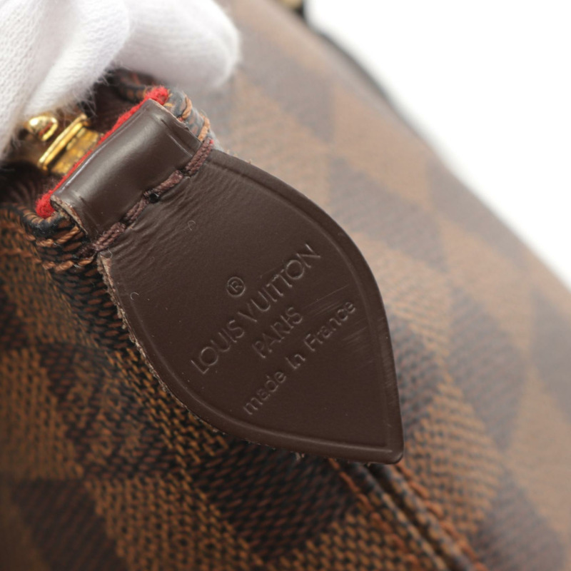 棕色 棋盤格帆布 Saleya PM 手提包【LOUIS VUITTON LV 路易威登】 N51183-3