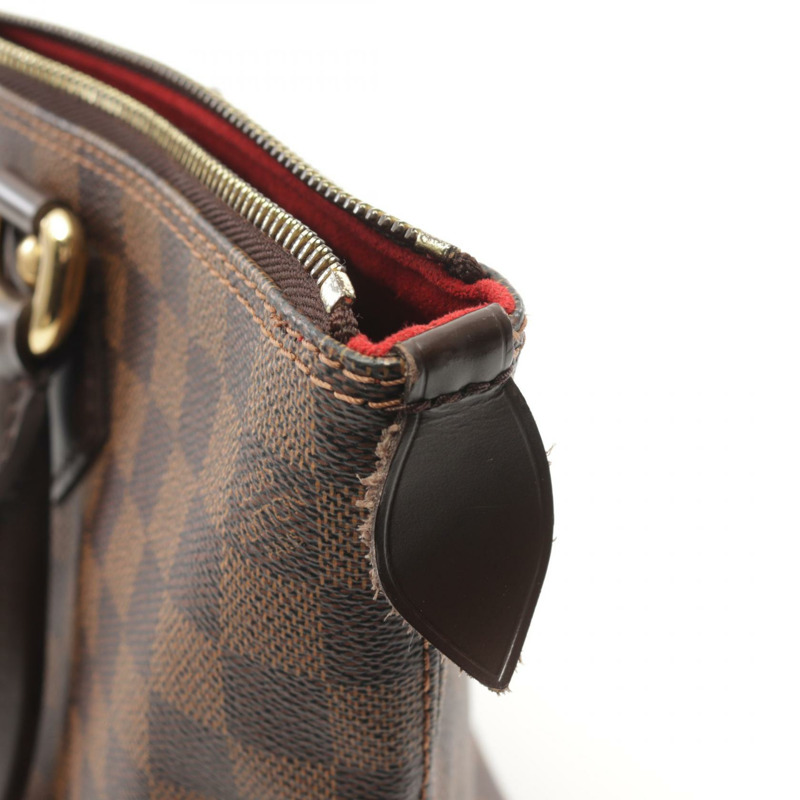 棕色 棋盤格帆布 Saleya PM 手提包【LOUIS VUITTON LV 路易威登】 N51183-8