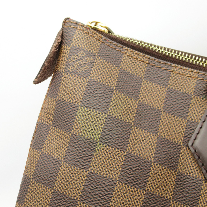 棕色 棋盤格帆布 Saleya PM 手提包【LOUIS VUITTON LV 路易威登】 N51183-10