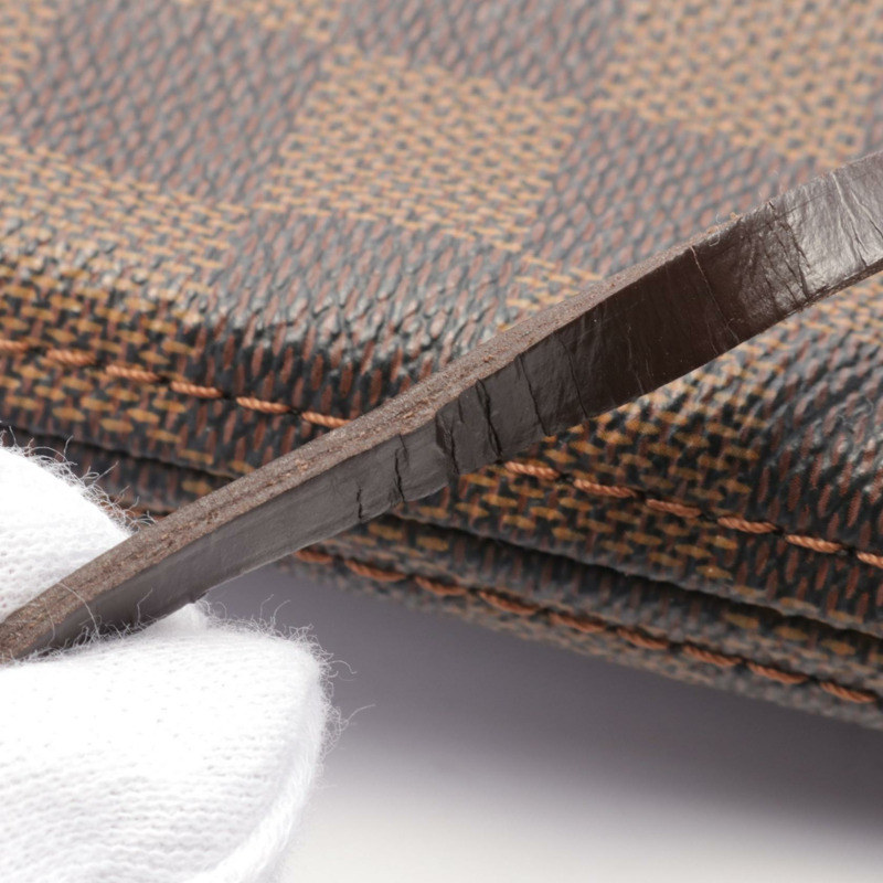 棕色 棋盤格帆布 Neverfull PM 托特包【LOUIS VUITTON LV 路易威登】 N51109-9