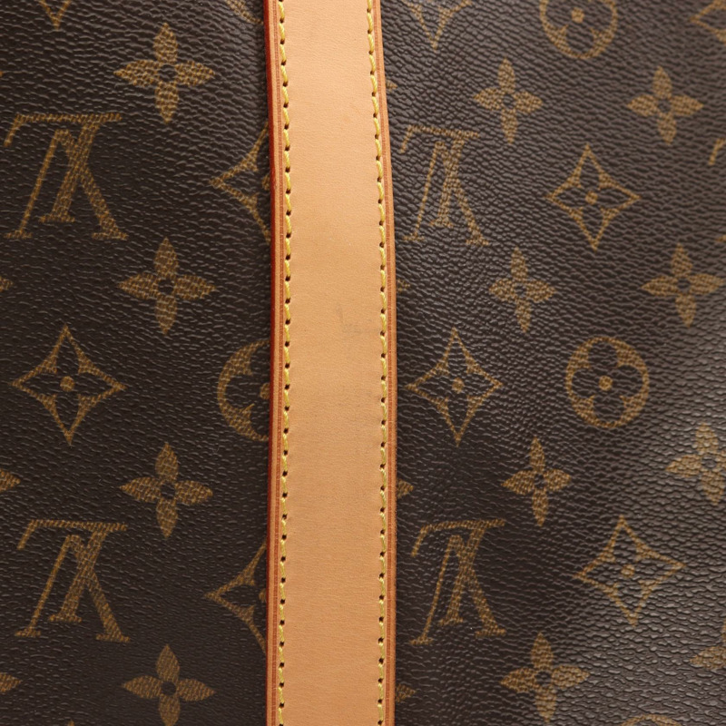 棕色 原花帆布 Keepall 50 手提袋 行李袋【LOUIS VUITTON LV 路易威登】 M41426-10