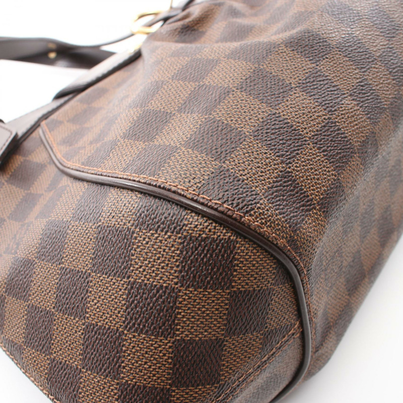 棕色 棋盤格帆布 Sistina PM 肩背包【LOUIS VUITTON LV 路易威登】 N41542-7