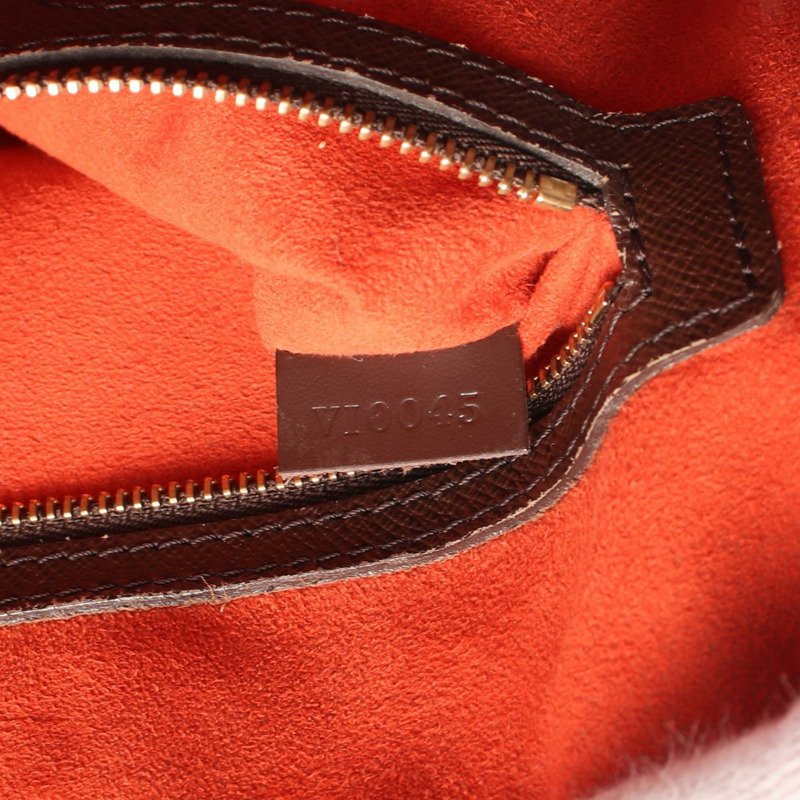 棕色 棋盤格帆布 Triana 手提包【LOUIS VUITTON LV 路易威登】 N51155-4