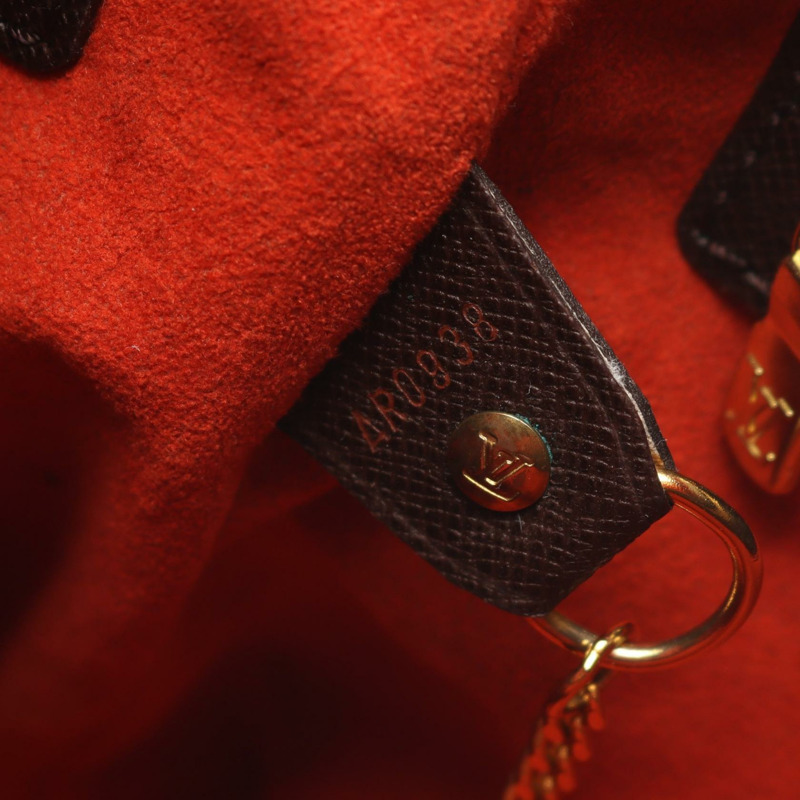 棕色 棋盤格帆布 Marais 肩背包【LOUIS VUITTON LV 路易威登】 N42240-4