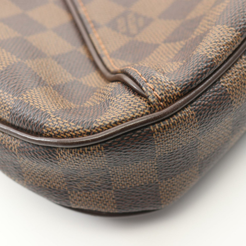 棕色 棋盤格帆布 Thames PM 肩背包【LOUIS VUITTON LV 路易威登】 N48180-6