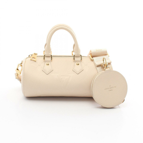 米白色 原花 牛皮 壓紋 Papillon BB 两用包【LOUIS VUITTON LV 路易威登】 M45994