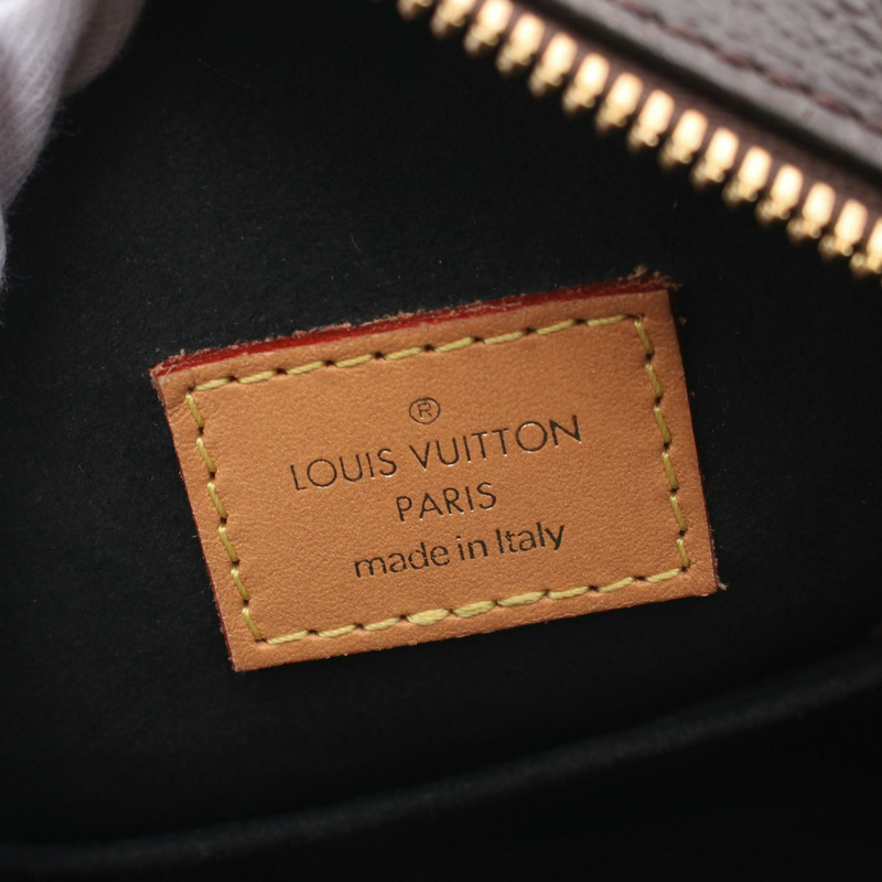 棕色 原花帆布 Boite Chapeau Souple 肩背包【LOUIS VUITTON LV 路易威登】  M44604-3