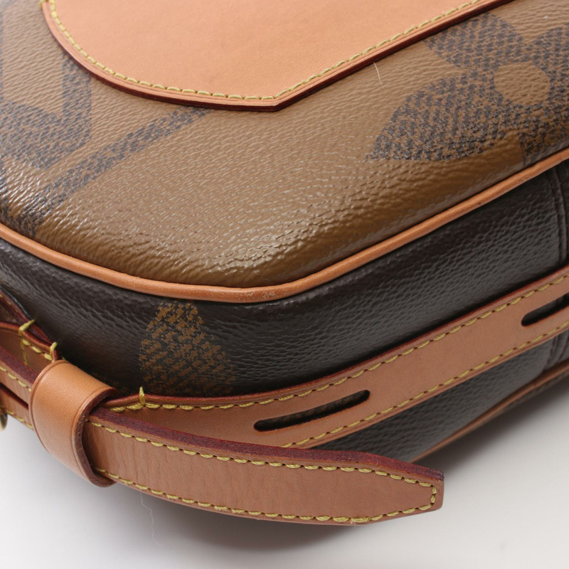 棕色 原花帆布 Boite Chapeau Souple 肩背包【LOUIS VUITTON LV 路易威登】  M44604-9