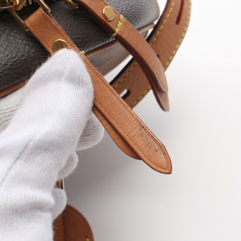 棕色 原花帆布 Boite Chapeau Souple 肩背包【LOUIS VUITTON LV 路易威登】  M44604-10