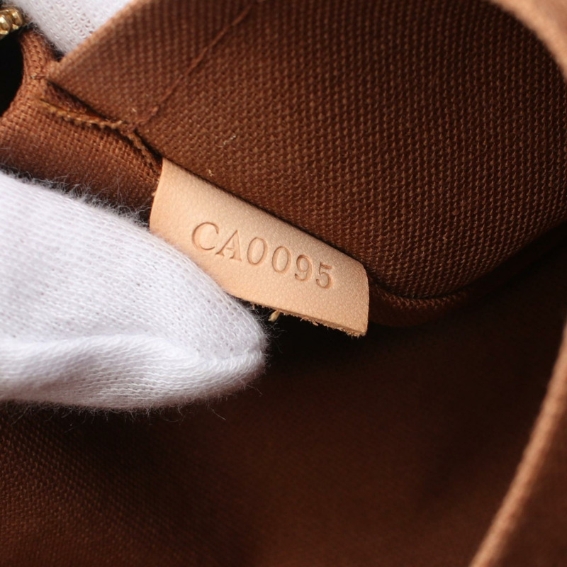 棕色 原花帆布 Sac Bosphore 公事包 肩背包【LOUIS VUITTON LV 路易威登】 M40043-4