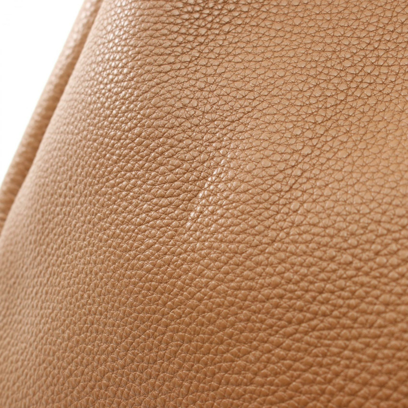 棕色 皮革 托特包【PRADA 普拉達】-7