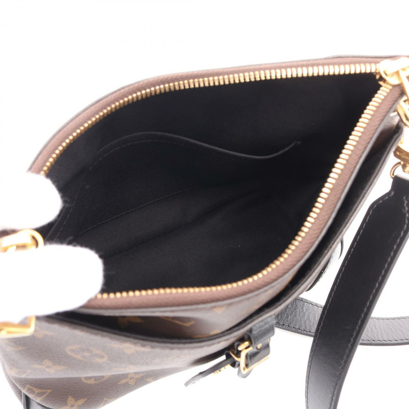 棕色 原花帆布 Odeon NM PM 肩背包【LOUIS VUITTON LV 路易威登】 M45353-2