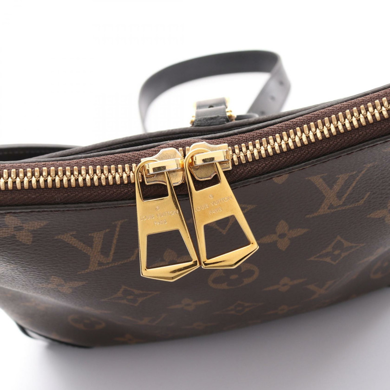 棕色 原花帆布 Odeon NM PM 肩背包【LOUIS VUITTON LV 路易威登】 M45353-7
