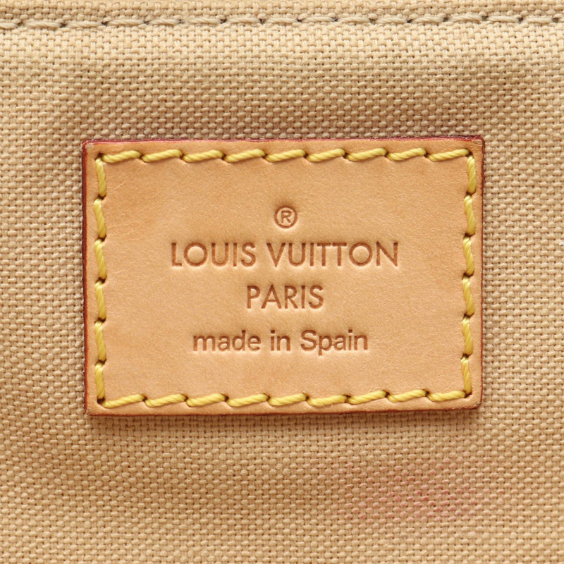 白色 棋盤格帆布 Siracusa MM 肩背包【LOUIS VUITTON LV 路易威登】 N41112-3