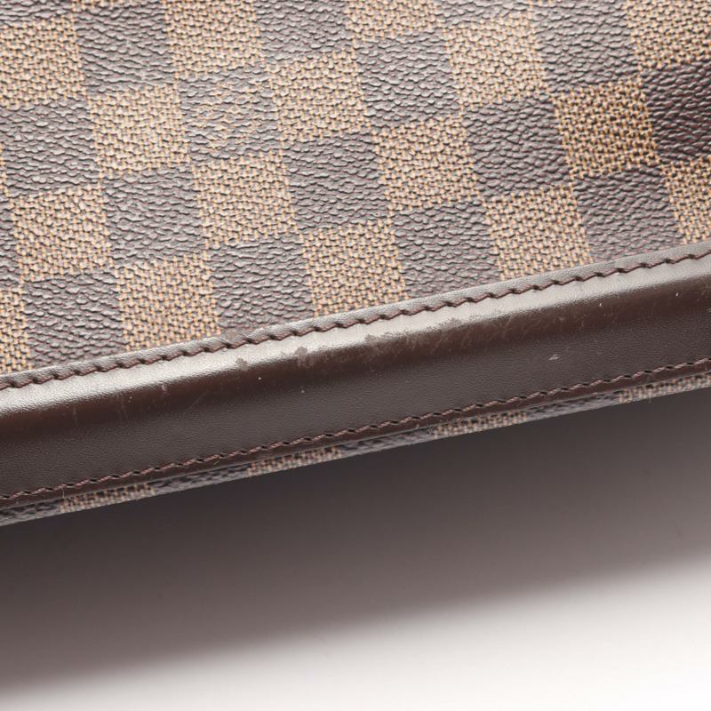 棕色 棋盤格帆布 Manosque GM 托特包【LOUIS VUITTON LV 路易威登】 N51120-7