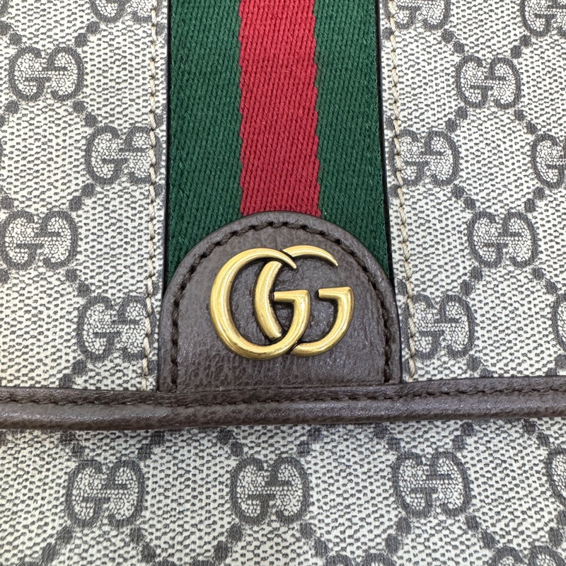 古馳男生郵差包GUCCI原花Ophidia GG Supreme Tender帆布郵差包761741-20