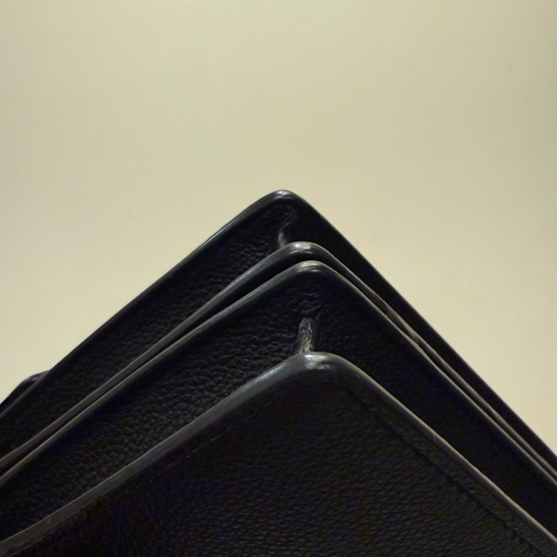 BURBERRY Baby Title Bag 牛皮製 全黑經典款-10