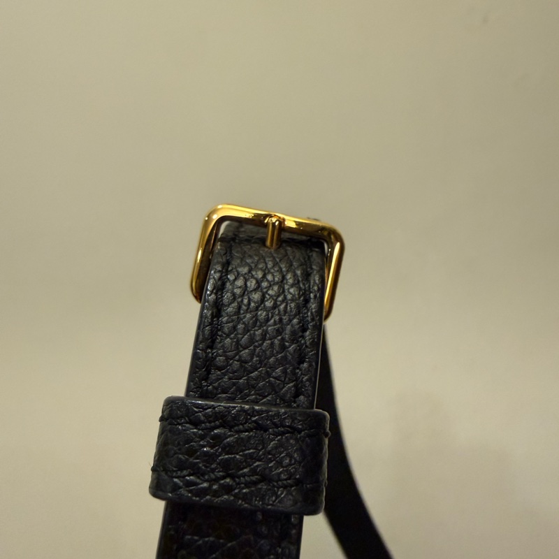 BURBERRY Baby Title Bag 牛皮製 全黑經典款-18