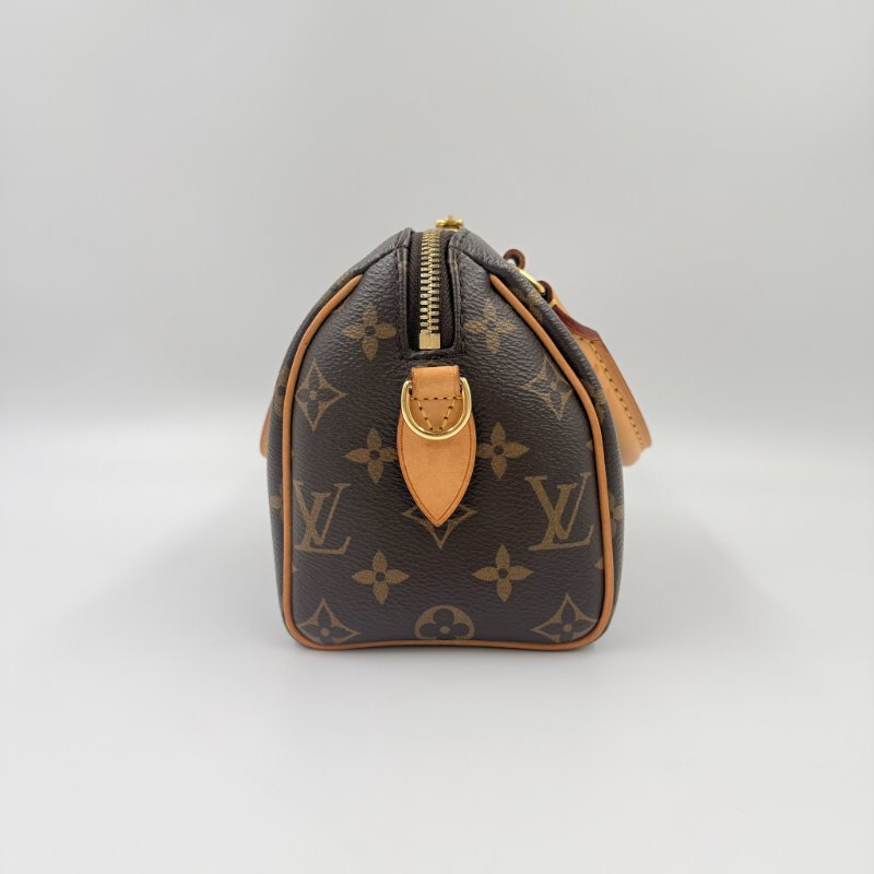 Louis Vuitton -原花Speedy Bandoulière 手提肩側背包 ╻20cm-13