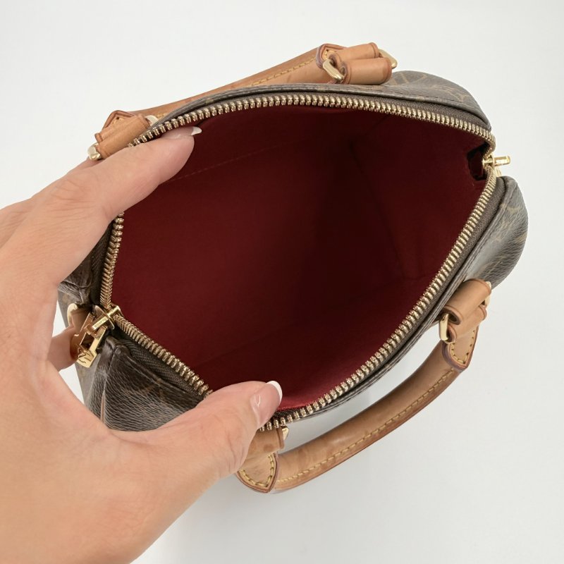 Louis Vuitton -原花Speedy Bandoulière 手提肩側背包 ╻20cm-16