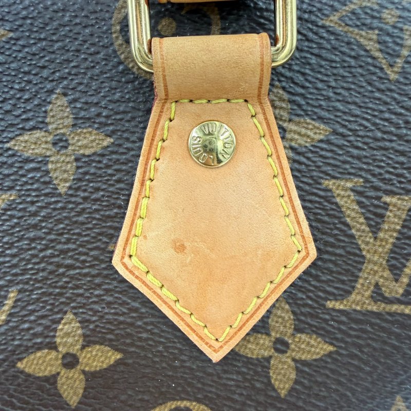 Louis Vuitton -原花Speedy Bandoulière 手提肩側背包 ╻20cm-19