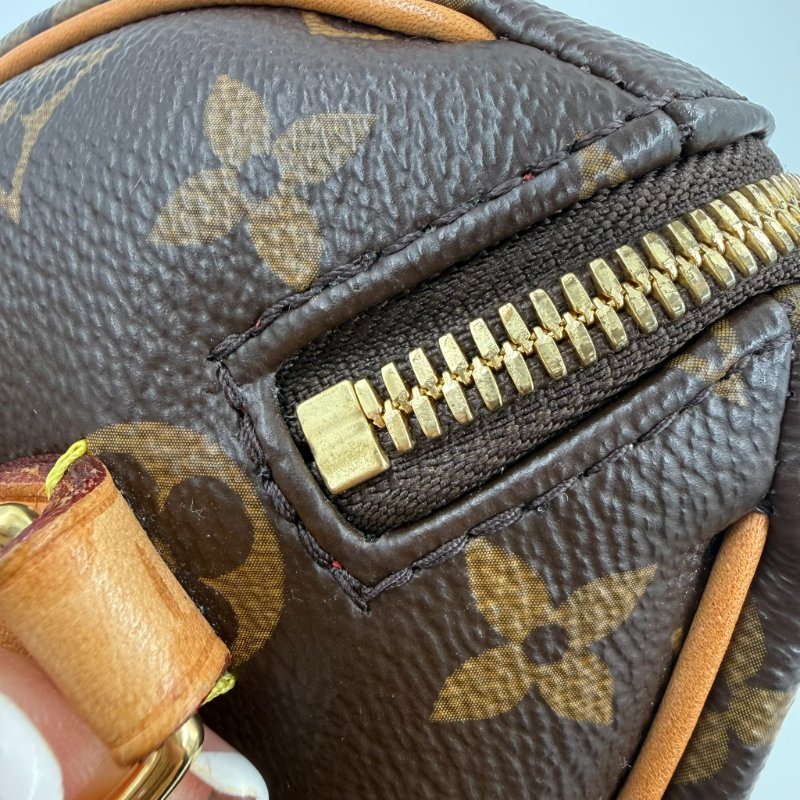 Louis Vuitton -原花Speedy Bandoulière 手提肩側背包 ╻20cm-24