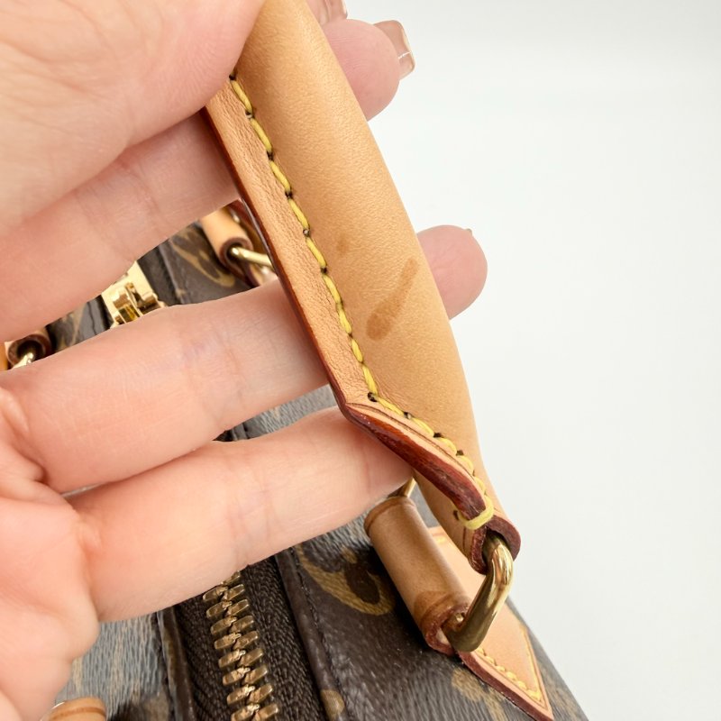 Louis Vuitton -原花Speedy Bandoulière 手提肩側背包 ╻20cm-42