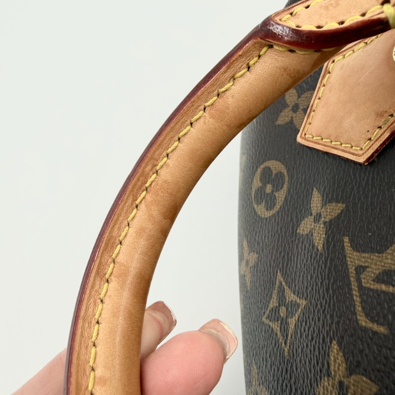 Louis Vuitton -原花Speedy Bandoulière 手提肩側背包 ╻20cm-43
