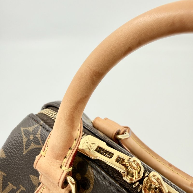 Louis Vuitton -原花Speedy Bandoulière 手提肩側背包 ╻20cm-44