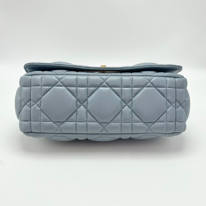 DIOR 藍金Caro中號肩背斜背包25*15*8.5 98新配件塵袋-4